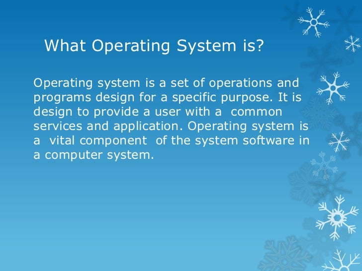 What is the purpose of system software?