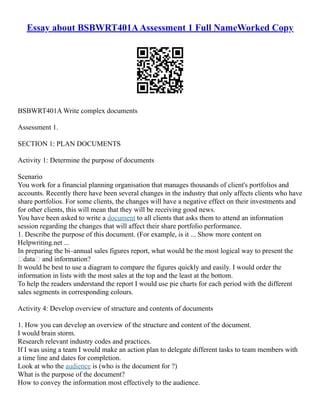 The Purpose Of Producing Documents In A Business Environment | PDF