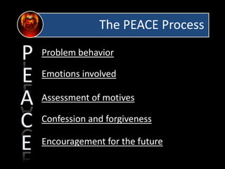 The pursuit of peace (session 3) | PPTX