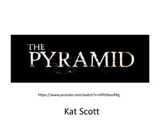 https://www.youtube.com/watch?v=v0Yo9xasRKg 
Kat Scott 
 