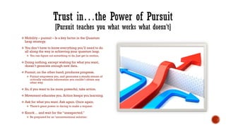 The Quantum Leap Strategy | PDF