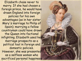 queen elizabeth 1 marriage