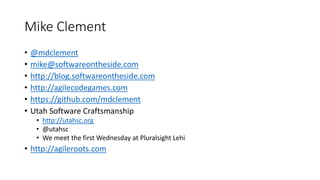 Feedback Process
• Build
• Unit tests
• Coverage/static analysis
• Acceptance tests
• “Non-functional” tests (capacity, security, availability)
• UI tests
 