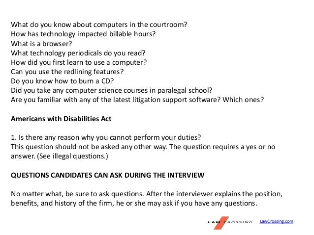 how to act during an interview
