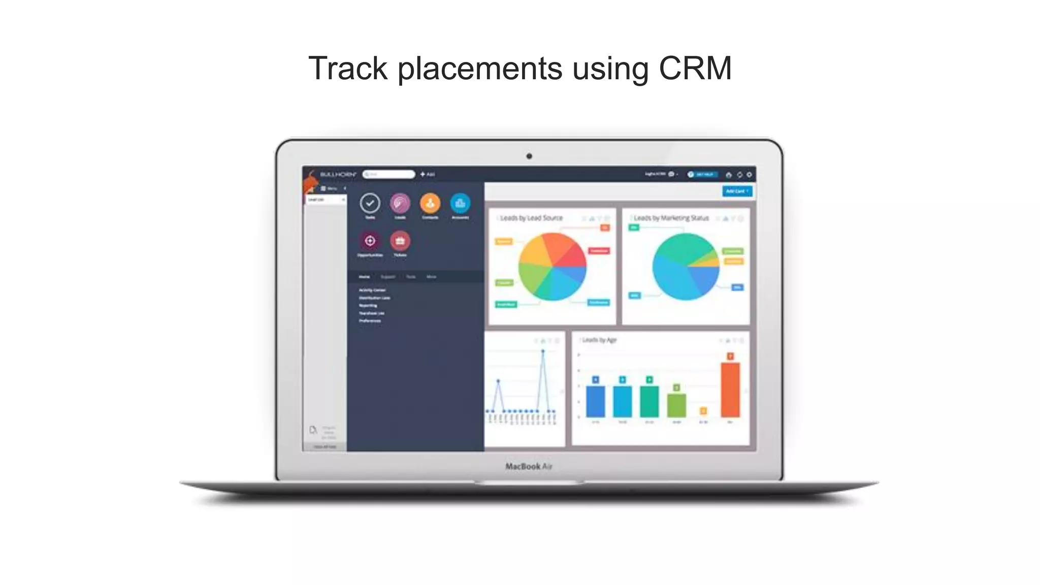 Track placements using CRM
 