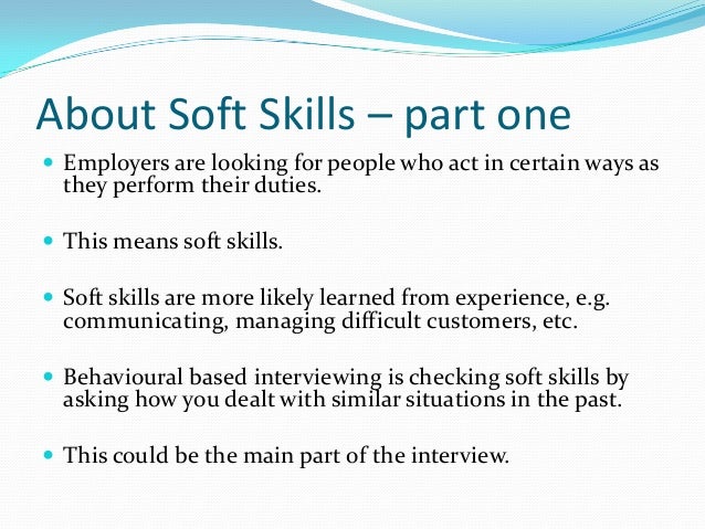 preparing for behavioural interview