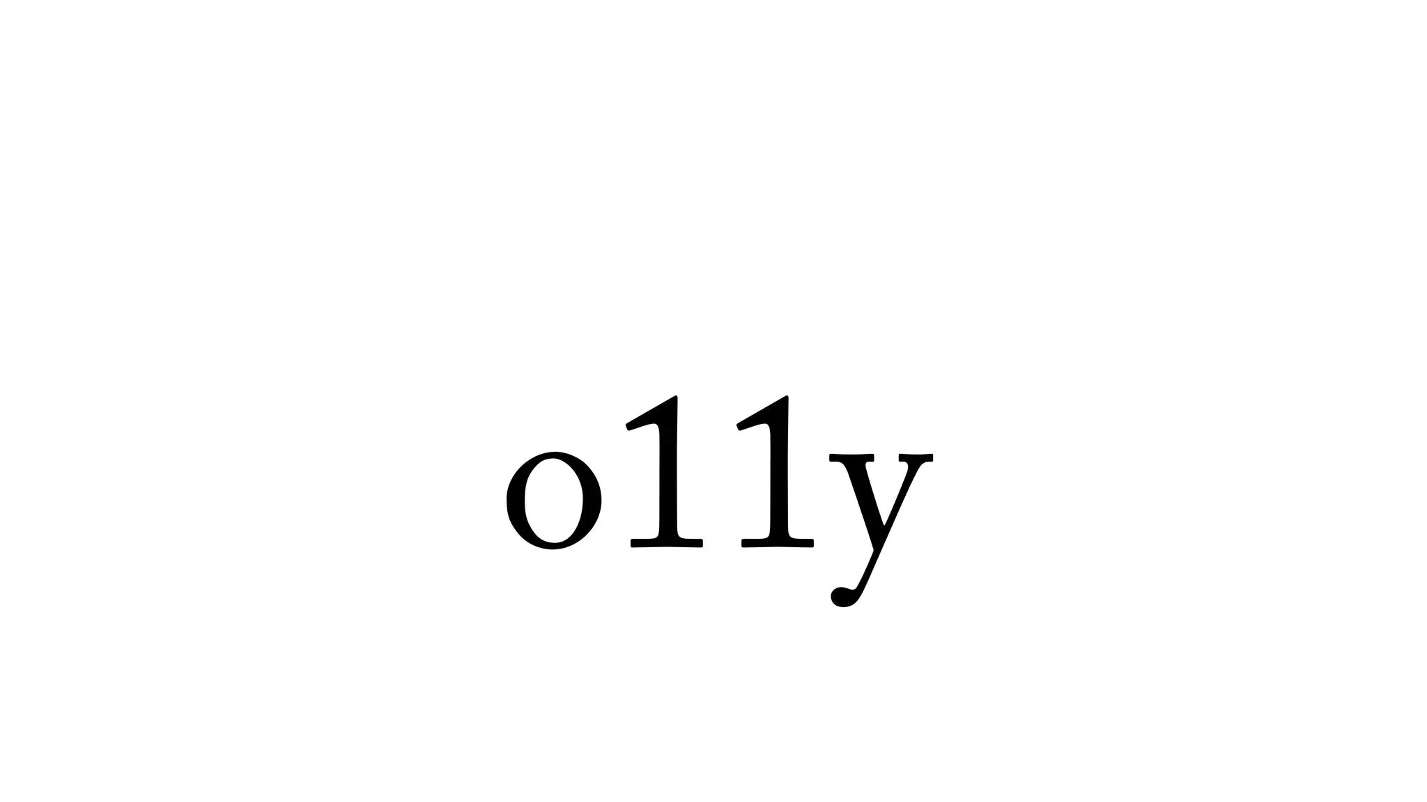 o11y
 