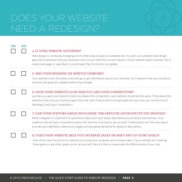 The Quick Start Guide to Website Redesign