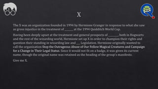 The Quiz That Lived - Mains