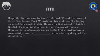 The Quiz That Lived - Mains