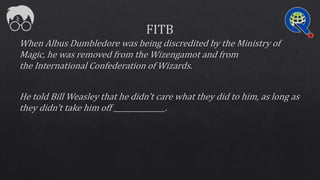 The Quiz That Lived - Mains