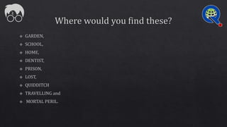 The Quiz That Lived - Mains