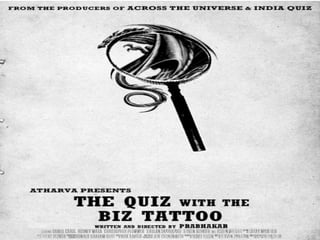 The Quiz with the Biz Tattoo @IIM Kozhikode