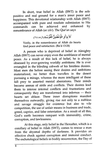 Israr The quran and_world_peace (english) - dr. israr ahmed | PDF