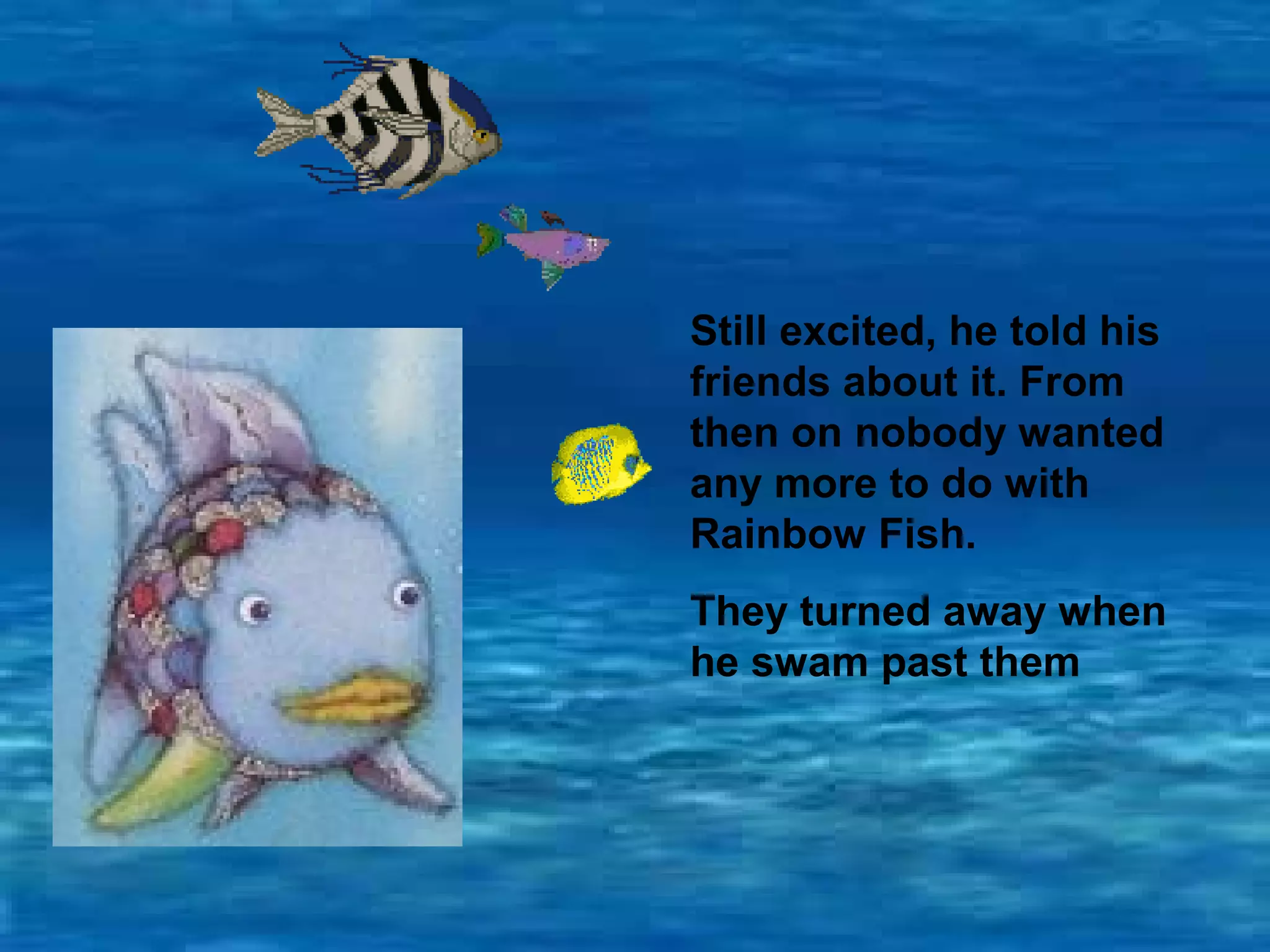 Therainbowfish story pp | PPT