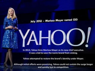 The Rise and Fall of Yahoo! | PPTX