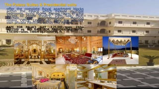 The raj palace industrial training ppt BY PRASHANT SHARMA | PPTX