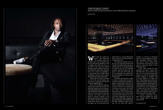 THe PuBLIC eNvY
      Jalouse in London lives up to its name and co-owner Freddie Achom knows exactly why.
      by sean macleod




      W           ith clubs the world over
                  touted — often fallaciously
                  —as exclusive venues for
      members only, it can be hard for even
      the most discerning individual to find
                                                   that the club’s co-owner Freddie Achom
                                                   believes makes his members feel there’s
                                                   no better place to be.
                                                       “The moment a member arrives at
                                                   the door, the staff will recognise him
                                                                                                  members (a network of individuals
                                                                                                  based in various neighbouring regions
                                                                                                  like Switzerland, Monaco, France,
                                                                                                  Italy, and of course London itself)
                                                                                                  will experience more than just a great
      a nightspot that truly does focus on         instantly. The staff are polite, you get eye   night at a club when Jalouse is their
      the needs of the select few allowed          contact and you are recognised. When           designated driver.
      through its doors. A global citizen such     we attend to you, you get undivided                If that wasn’t enough for these
      as yourself, dear Rake reader, shouldn’t     attention, almost like you’re the only         privileged jet-setters, should they
      waste even a moment of nightlight at         person in the club. We’ll make sure            find themselves out of London Town,
      a watering hole that’s all glitz without     you’re comfortable, let you know that if       they can rest assured knowing they’ll
      any glamour; where the service may be        you need anything, we’re always only a         always be on the list for parties that
      impeccable, but remains impersonal.          few feet away.”                                Jalouse organises in hotspots such
          Which leads us to Jalouse. Founded           Though this oft-forgotten comfort          as Cannes, Mykonos, St. Tropez and
      in 2008 in the heart of Mayfair, this        of earnest cordiality from club staff is       Ibiza. Hobnobbing at parties thrown by
      private venue is among the most opulent      essential to maintaining a solid base of       Roman Abramovich, Russell Simmons
      of London nightlife options.                 patrons, Achom looks to also give his          or Simon Cowell more their thing? (Yes,
          But it’s not all about the gorgeous      clients a comprehensive entertainment          surprisingly there are people who’d want
      lighting from handcrafted crystal orbs       experience. “Because our customers fly         to be in the same room as Idol judge No.
      generously draped across the ceiling or      in and out of the country, often they’ll       4.) Achom and his team will facilitate
      onyx fittings bathed in hues of indigo and   ask, ‘What’s happening this week?’             entrée. “Our customers actually call us
      amber that pulsate to the heartbeat of the   And I’ll just say, ‘Look, I’ll get my guy to   from out of London in order to get to a
      club. It’s not even about the numerous       call you tomorrow, let you know a good         party on the other side of the world.”
      celebrities and fashion mavens that          restaurant to have dinner or a nice new            A Jalouse membership means
      choose to carouse at Jalouse, or the         event that’s happening.’ They love all         more than just skipping the queue;
      frequent performances from the likes of      that!” A little extra effort coupled with      it’s a golden ticket to the global
      Pete Doherty and Bloc Party. Pleasant        good relationships with establishments         party elite.
      though these details may be, Jalouse’s       like Nobu, Hakkasan, Cipriani, Scott’s
      key appeal lies in the personal touch        and The Ivy mean that Jalouse’s                www.jalouse.co.uk

216                                                                                                                                   217
 