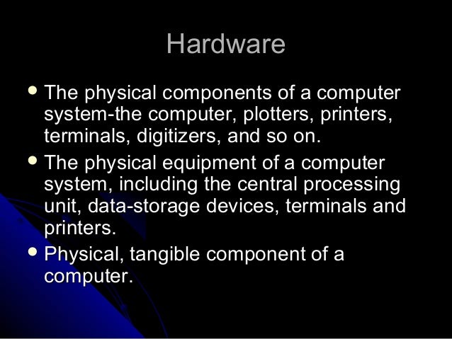 The range and scope of computer applications