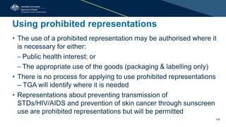 TGA presentation: Therapeutic Goods Advertising Code (No ...