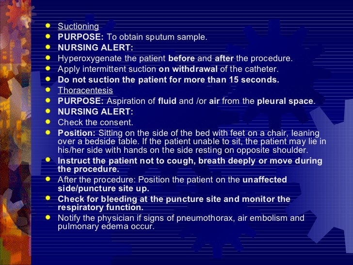 Therapeutic Procedures