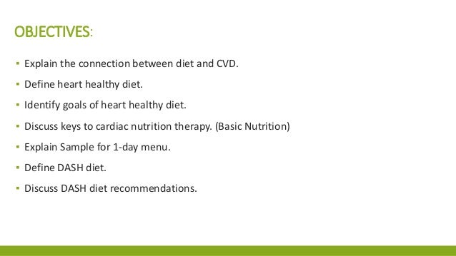 therapeutic cardiac diet cardiac diet