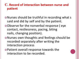 Therapeutic communication