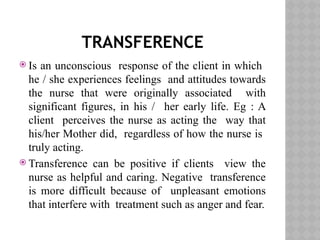 THERAPEUTIC COMMUNICATION TECHNIQUES MENTAL HEALTH NURSING | PPTX