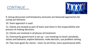 Therapeutic community | PPTX