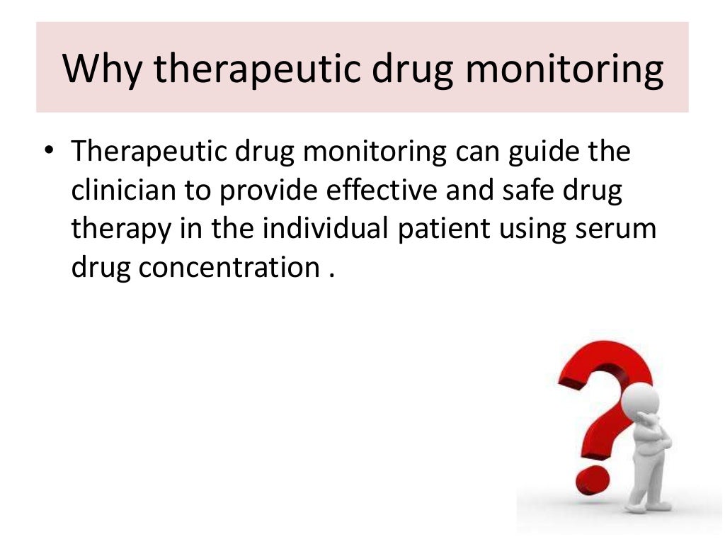 Therapeutic drug monitoring