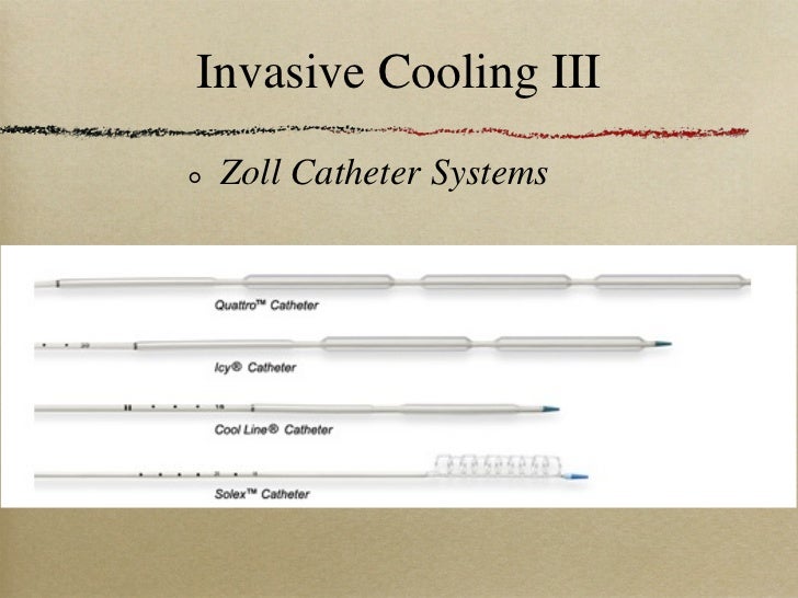 Therapeutic hypothermia