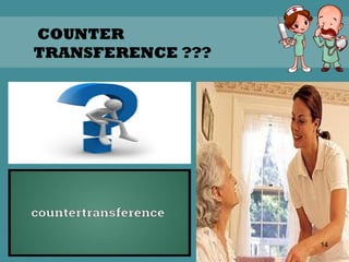 14
COUNTER
TRANSFERENCE ???
 