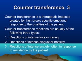 Therapeutic nurse patient-relationship | PPT