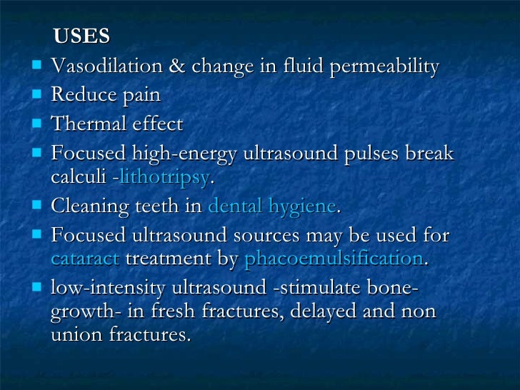 uses therapeutic electrostimulation vasodilation