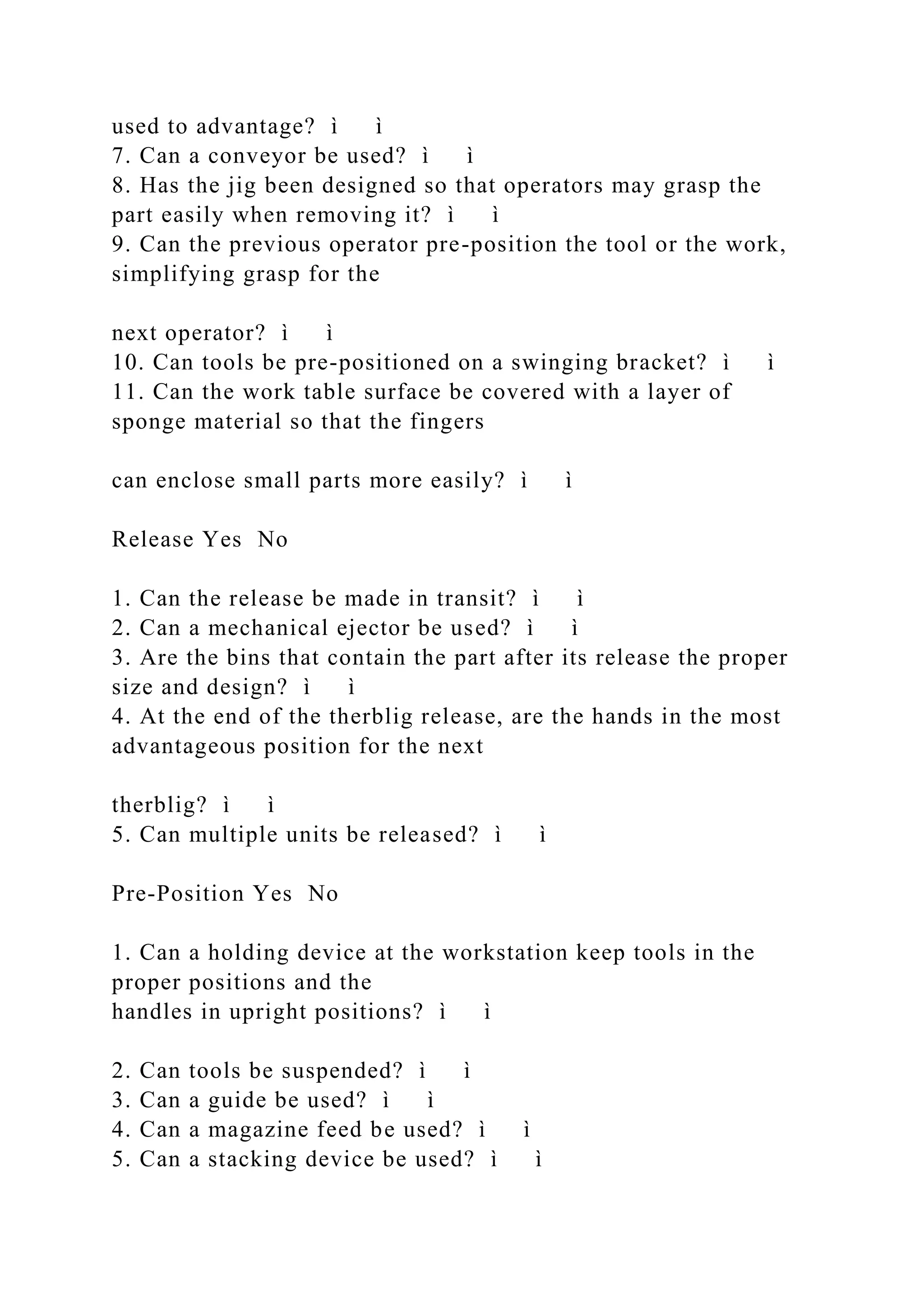 Therblig Analysis Checklist - Page 1 of 2THERBLIG ANALYSI.docx