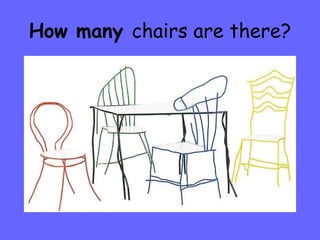 How many  chairs are there? 