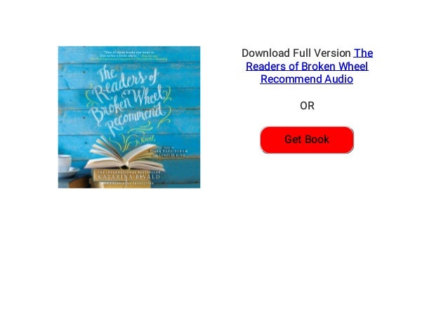 the readers of broken wheel the readers of broken wheel