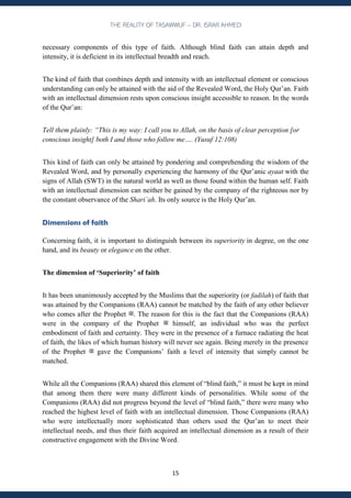 The reality of tasawuf dr. israr ahmed (english translation of haqeeqat ...
