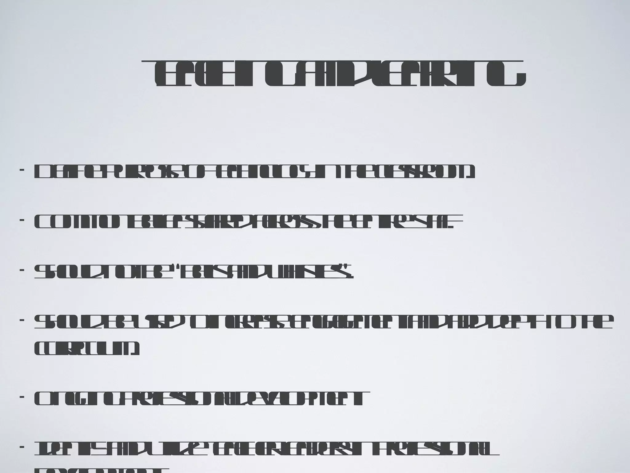teaching and learning Define purpose of technology in the classroom. Common belief shared across the entire staff. Should not be “bells and whistles”. Should be used to increase engagement and add depth to the curriculum. Ongoing professional development. Identify and utilize teacher leaders in professional development. 
