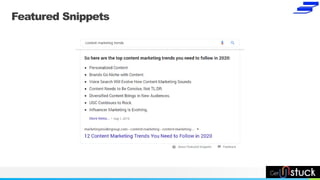 NAME OR LOGO
Featured Snippets
 