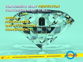 The Self Service Economy