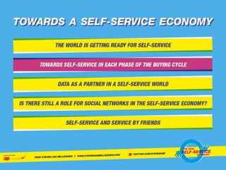 The Self Service Economy