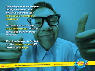 The Self Service Economy