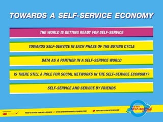 The Self Service Economy