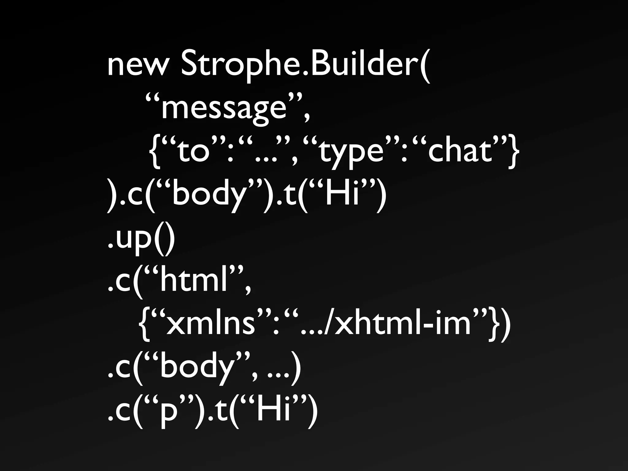The Real Time Web with XMPP