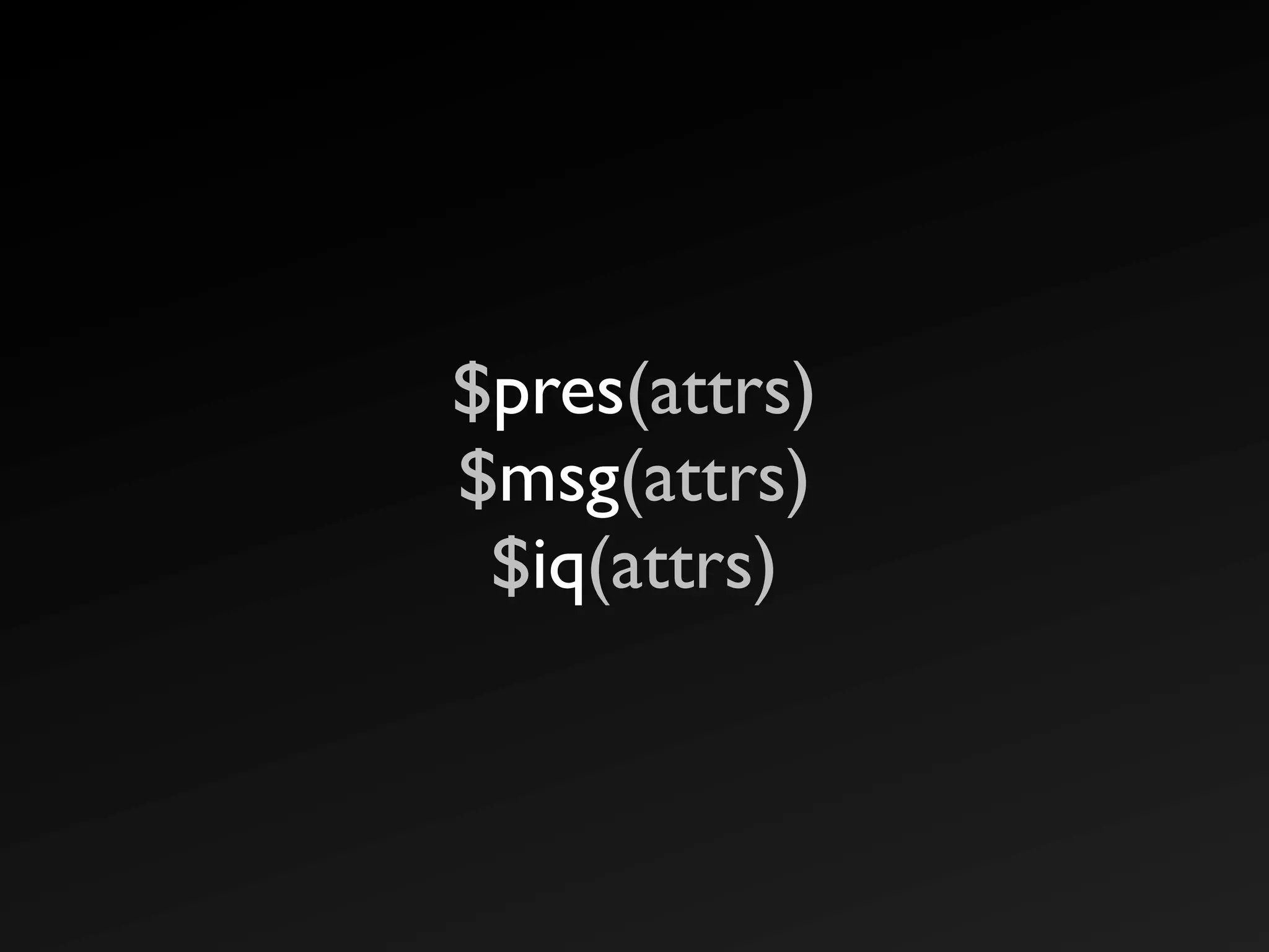 The Real Time Web with XMPP