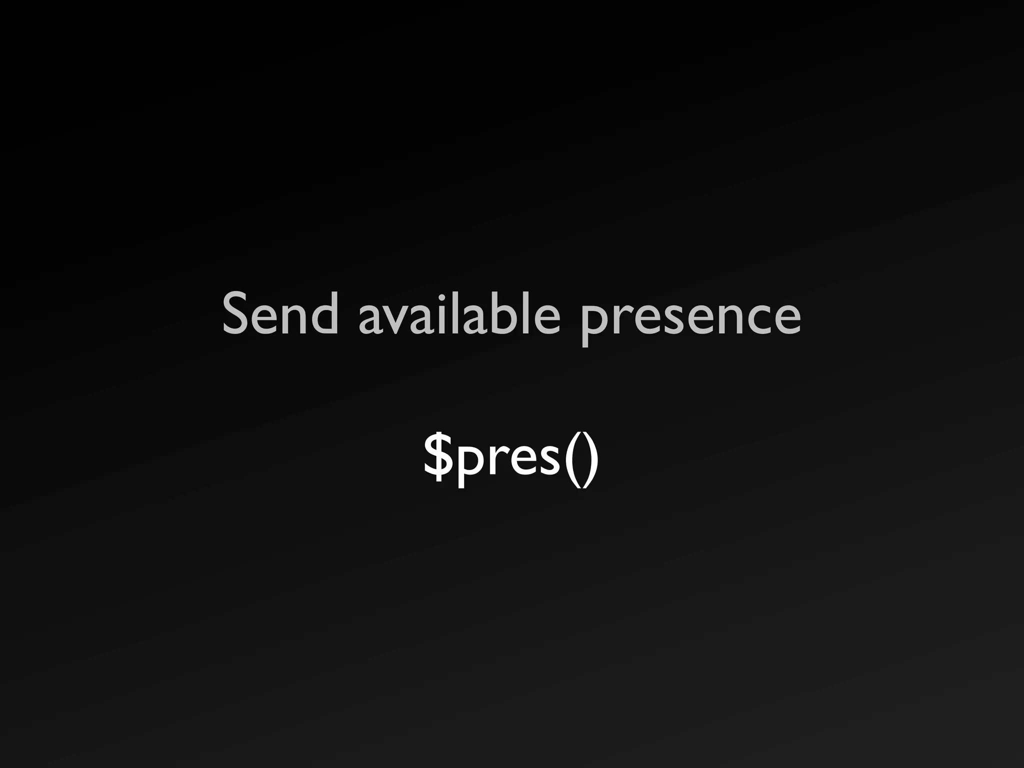 The Real Time Web with XMPP