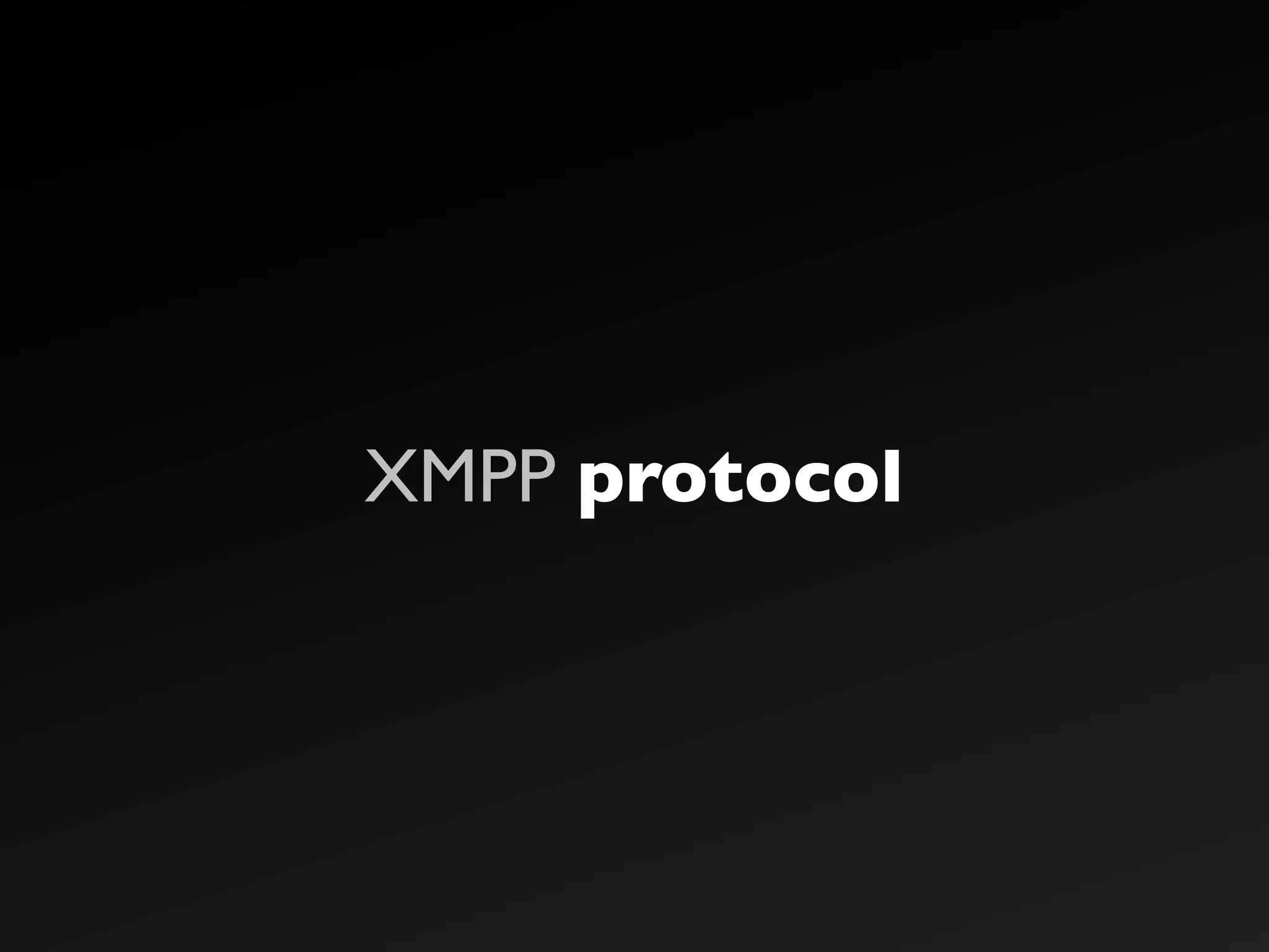The Real Time Web with XMPP