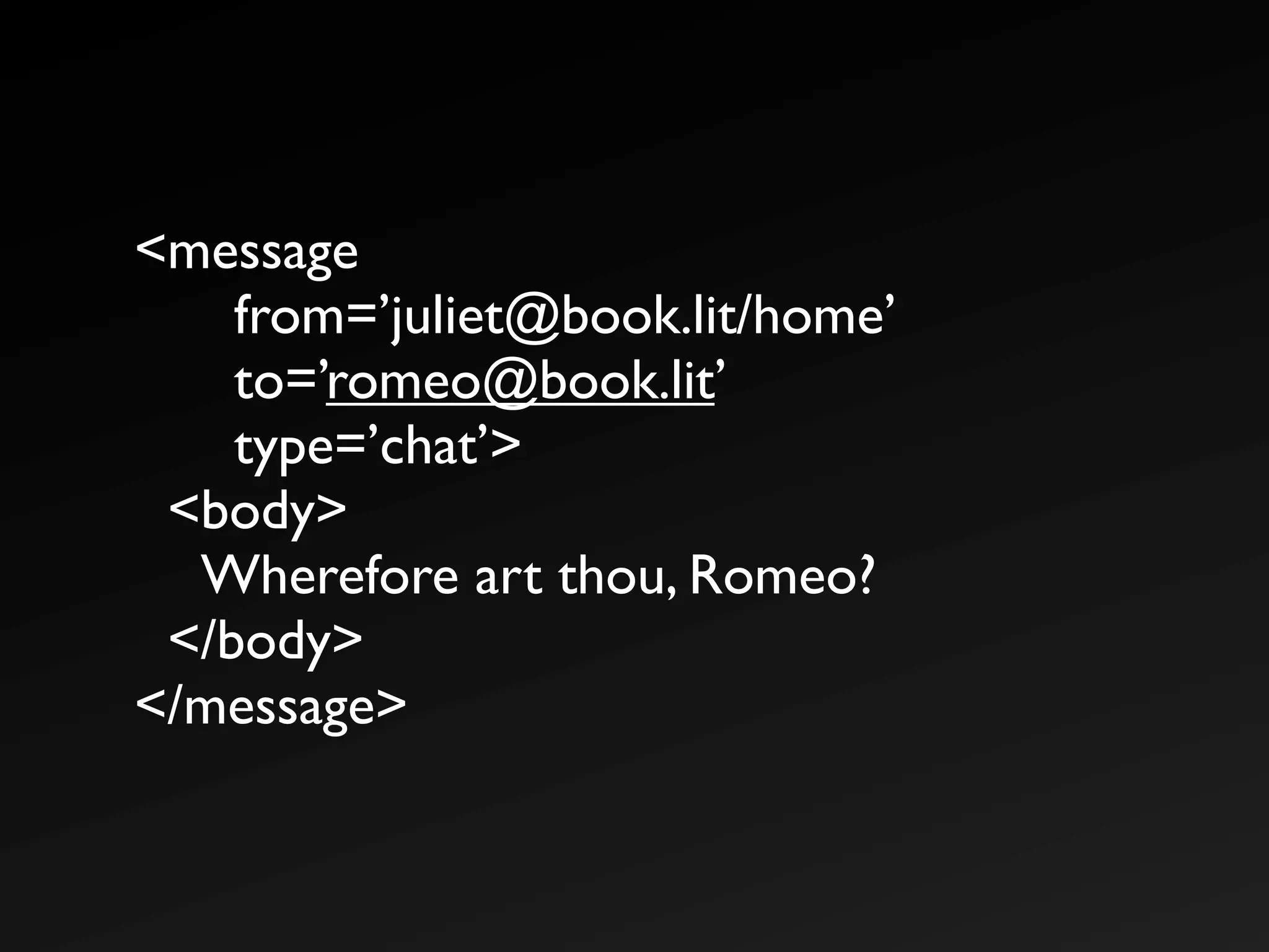 The Real Time Web with XMPP
