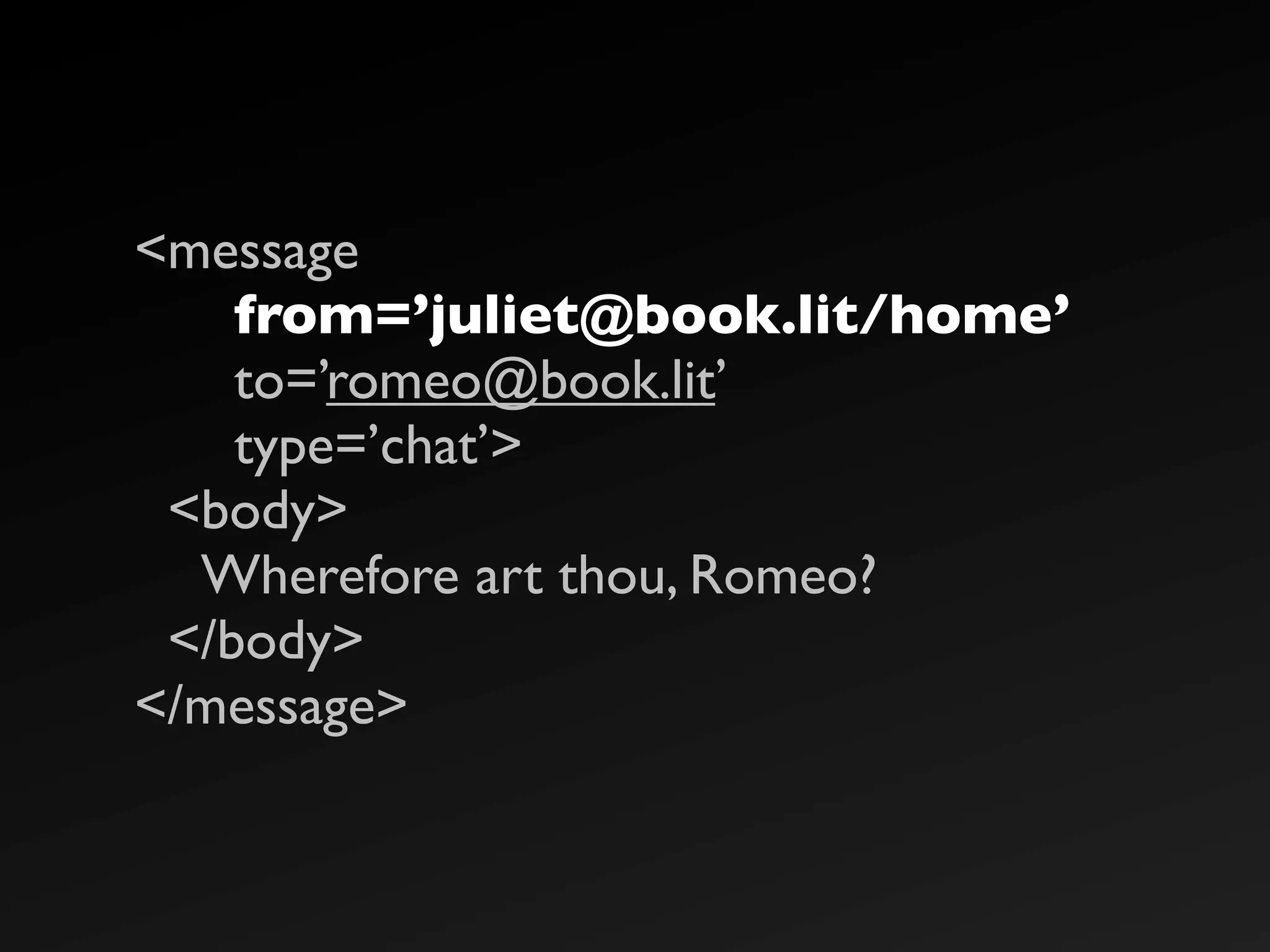 The Real Time Web with XMPP